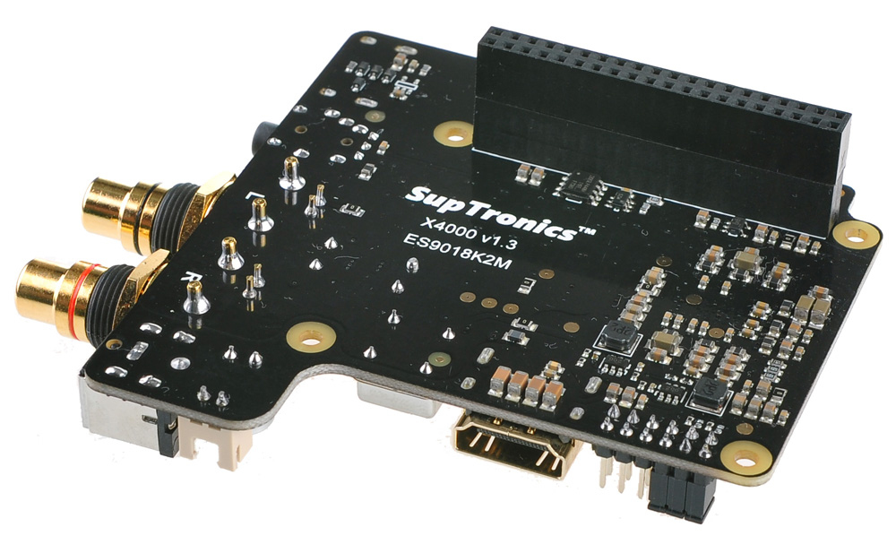 Ctghgyiki X4000 Expansion Board HiFi Audio Mini PC Fit for Raspberry Pi 3 Model B//B+ 2B Module