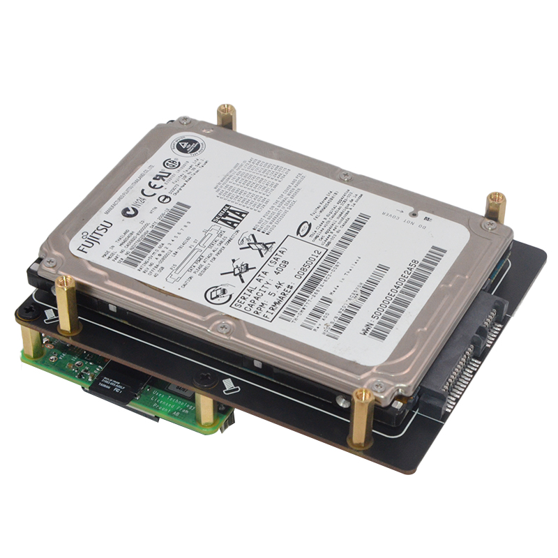 raspberry pi 4 sata hdd